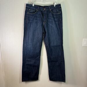 Calvin Klein Jeans Premium CK39 NWT Dark Blue 36x32 Y2K Baggy Men’s Denim USA